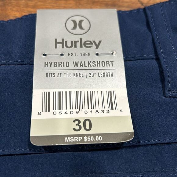 Hurley Hybrid Mens Walkshort size 30 NWT - Picture 5 of 6
